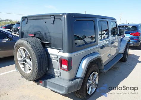 2020 Jeep Wrangler Unlimited Sahara из США, поврежденный, VIN 1C4HJXEN5LW235234